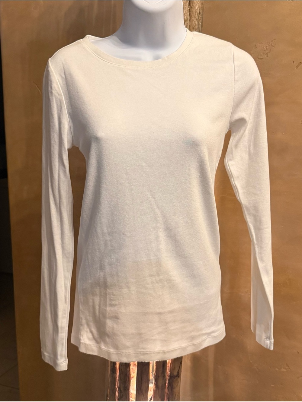 GAP Women's Long Sleeve Crewneck Top - Size Small